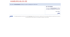 Desktop Screenshot of hamburg-blog.de