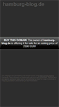 Mobile Screenshot of hamburg-blog.de